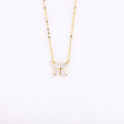 Four-Leaf Clover Pendant Necklace — view 6